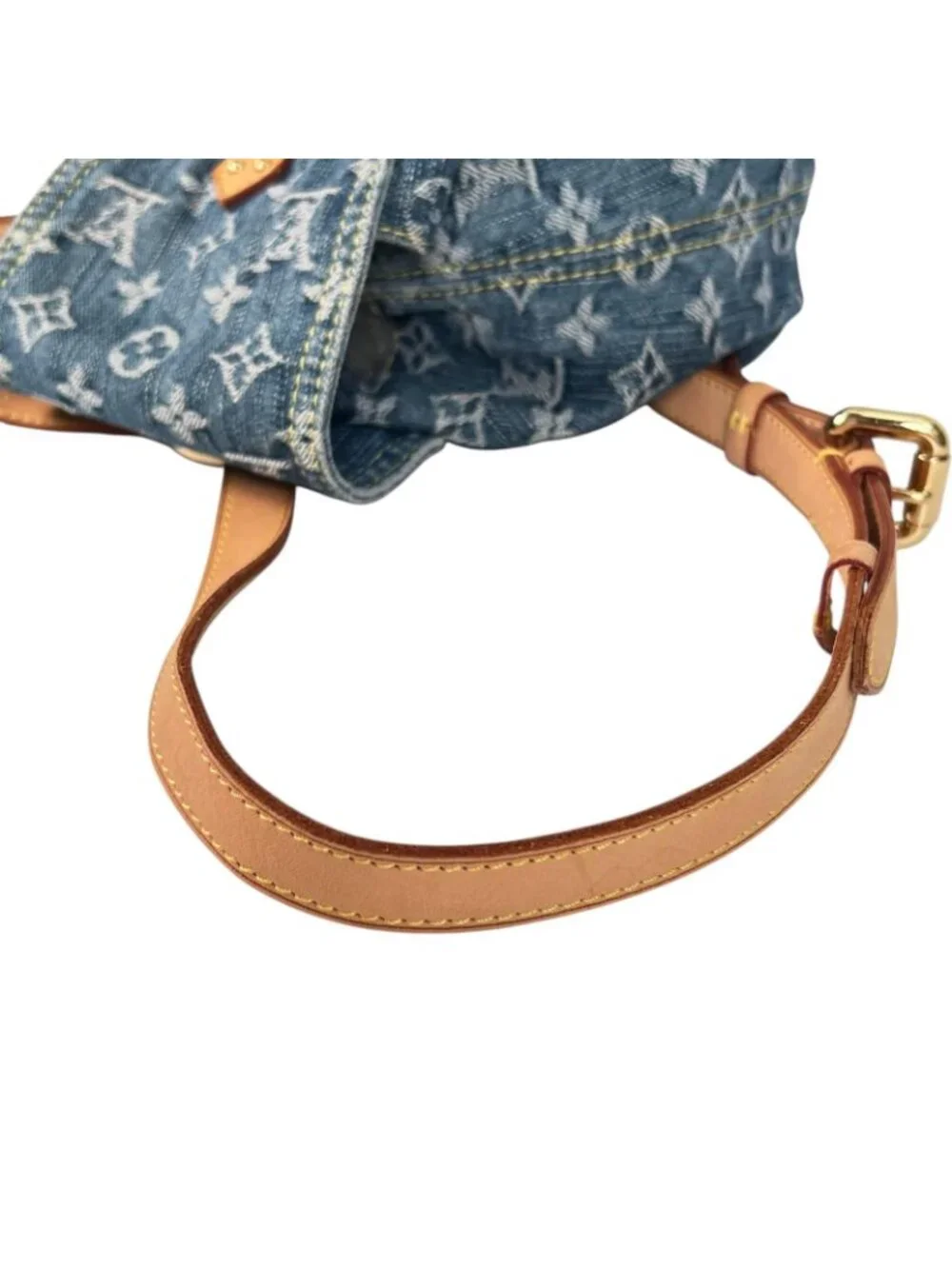 Louis Vuitton Backpack Monogram Denim Blue Sac a Dos PM